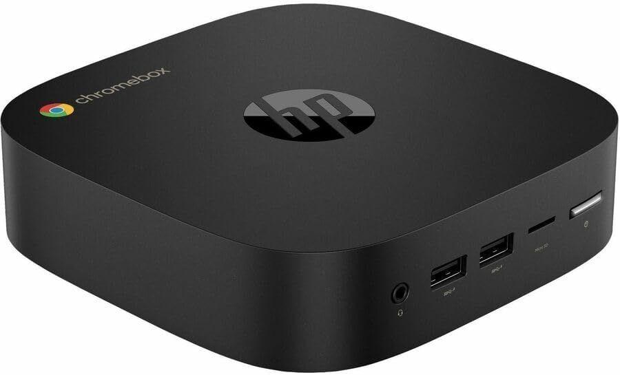 HP  Chromebox G4 - Intel Celeron 7305 1.1GHz - 64GB - Black - 4GB RAM - Excellent