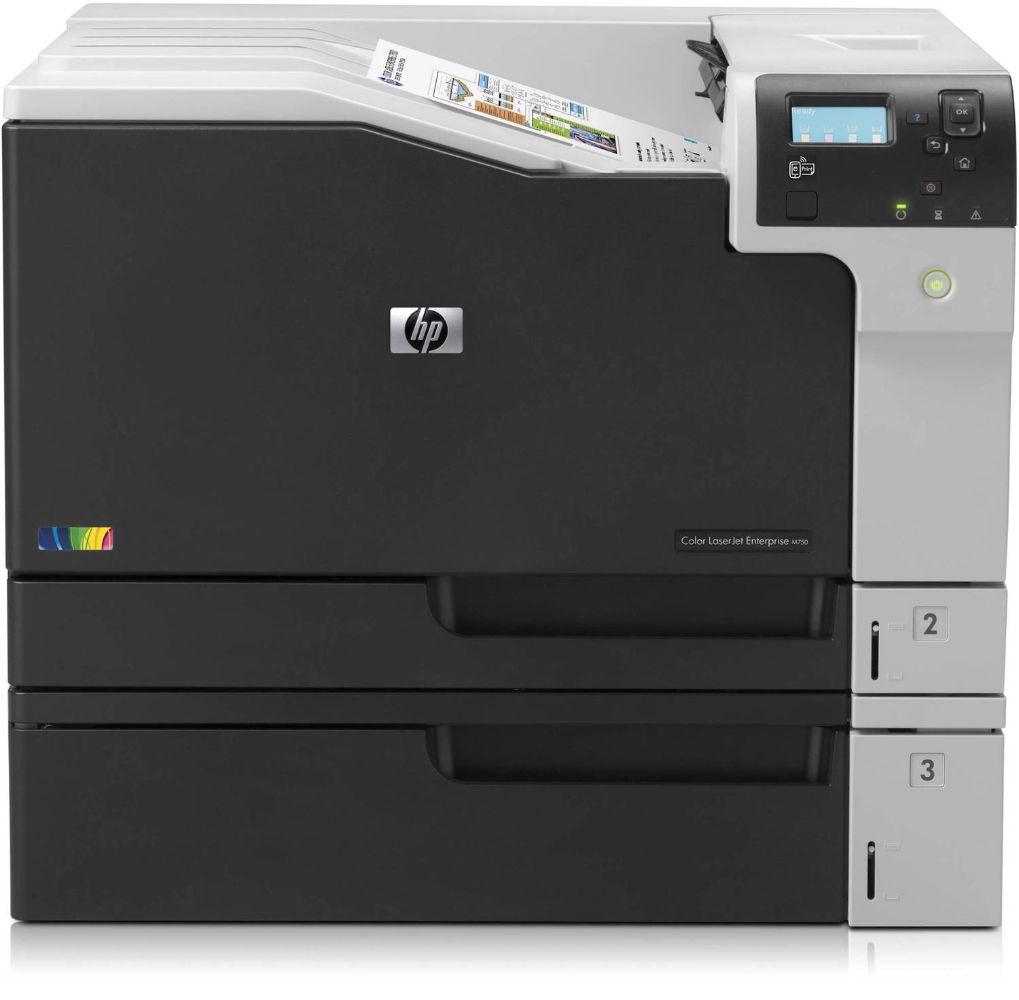 HP  Color LaserJet Enterprise M750dn Printer - White - Excellent