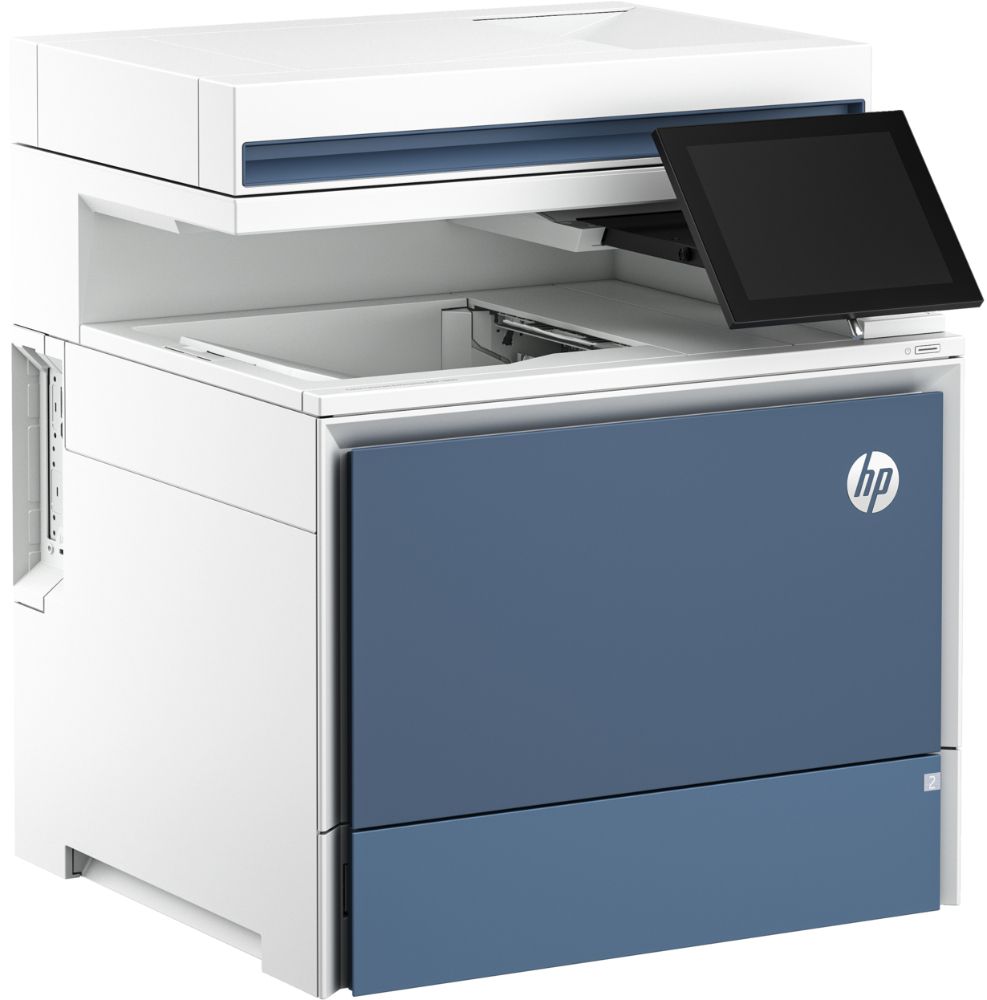 HP Color LaserJet Enterprise MFP 5800f Printer - White