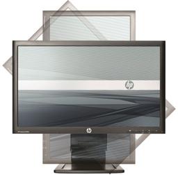 HP Compaq LA2206x LCD Monitor 21.5" - Black - 21.5 Inch