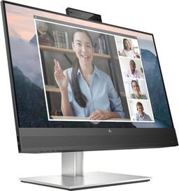 HP E24mv G4 23.8" Monitor - Black/Silver
