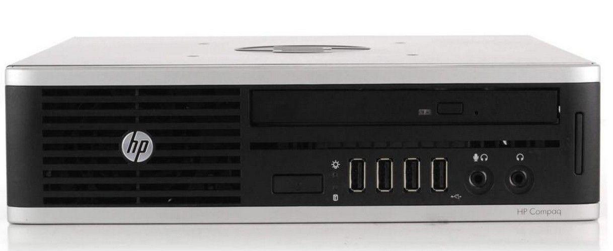 HP  Elite 8200 Ultra Slim Desktop PC - Intel Core i5-2400S 2.5GHz - 256GB - Black/Silver - 8GB RAM - Excellent
