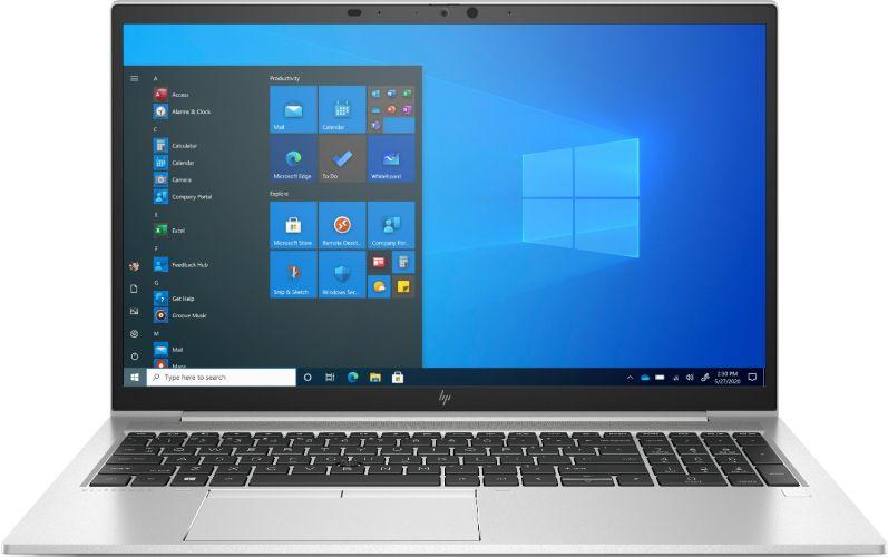 HP  EliteBook 850 G8 Notebook PC 15.6" - Intel Core i5-1135G7 2.4GHz - 256GB - Silver - 16GB RAM - 15.6 Inch - Acceptable