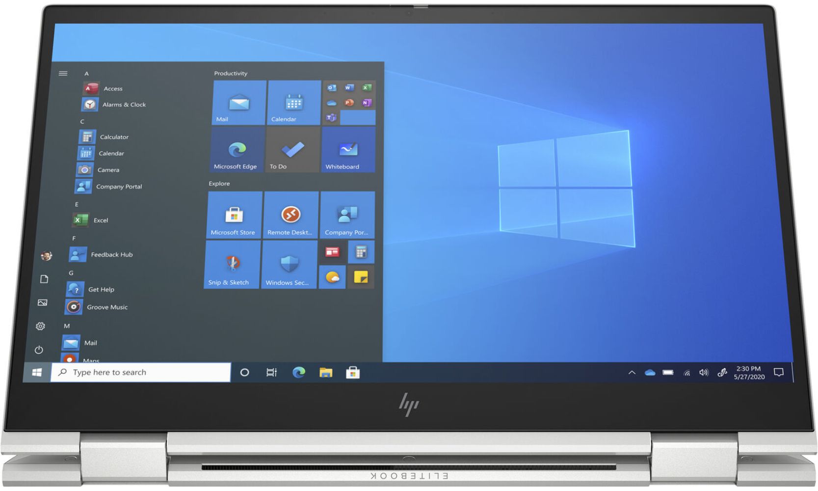 HP EliteBook x360 830 G8 Notebook PC 13.3" - Silver - Intel Core i5-1135G7 2.4GHz - 16GB RAM - 256GB