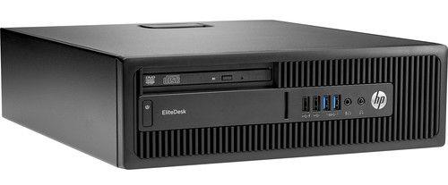 HP  EliteDesk 705 G3 Desktop SFF - AMD PRO A10-9700 3.5GHz - 256GB - Black - 8GB RAM - Excellent