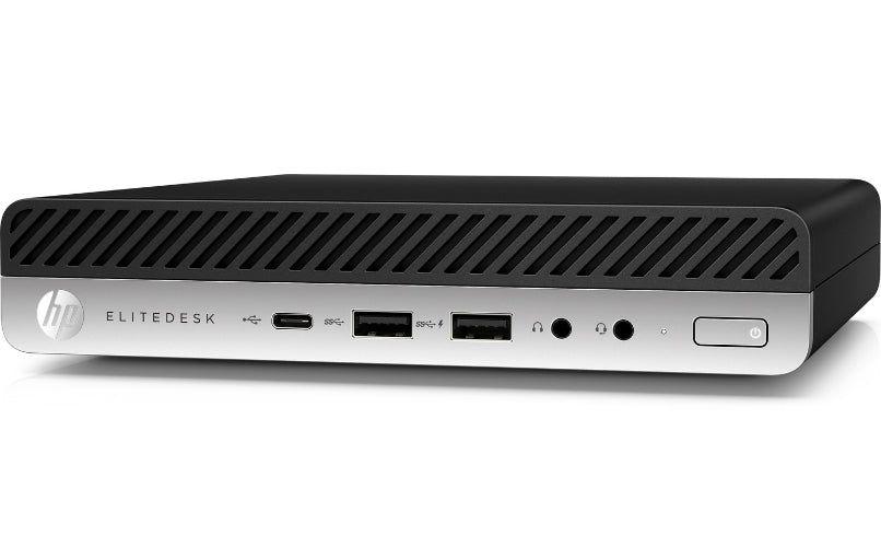 HP EliteDesk 800 G3 Mini PC - Intel Core i5-6400T 2.20GHz - 256GB - Black - 8GB RAM