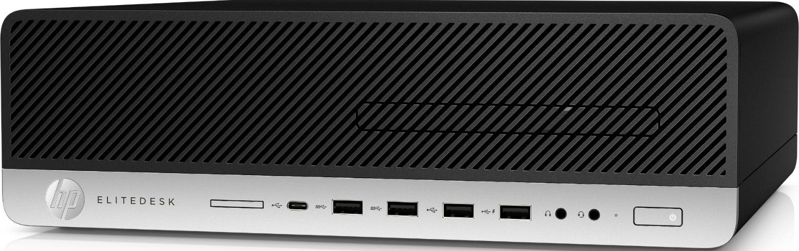 HP EliteDesk 800 G4 Desktop SFF - Intel Core i5-8500 3.0GHz - 512GB - Black - 16GB RAM