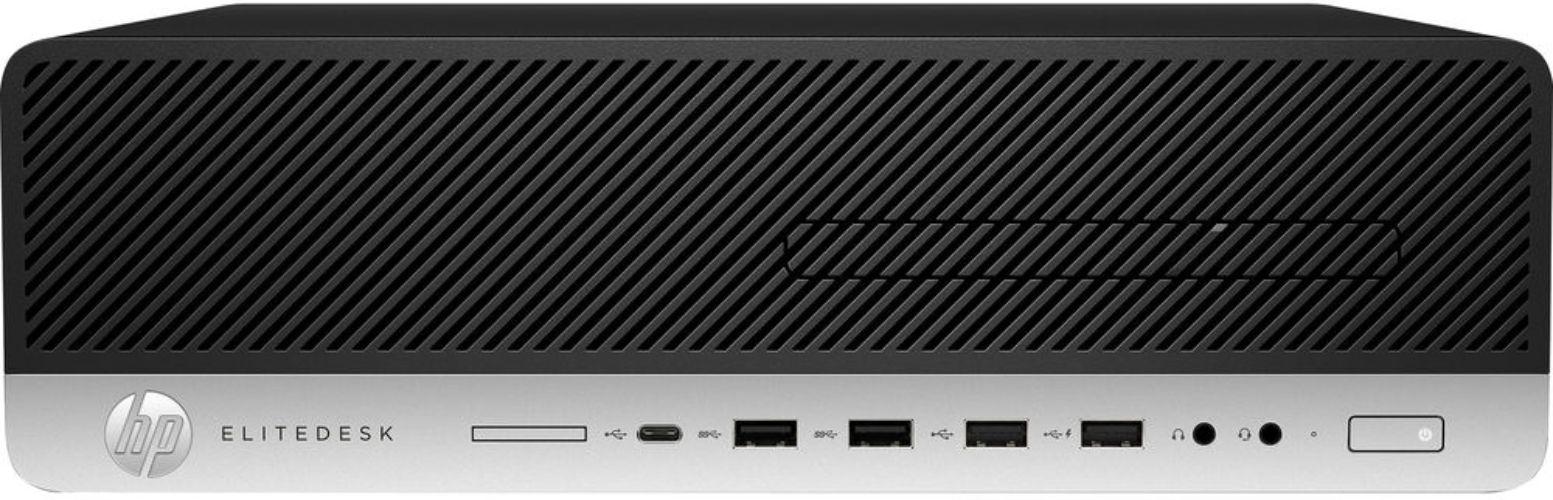HP  EliteDesk 800 G5 SFF - Intel Core i7-9700 3.0GHz - 256GB - Black - 8GB RAM - Good