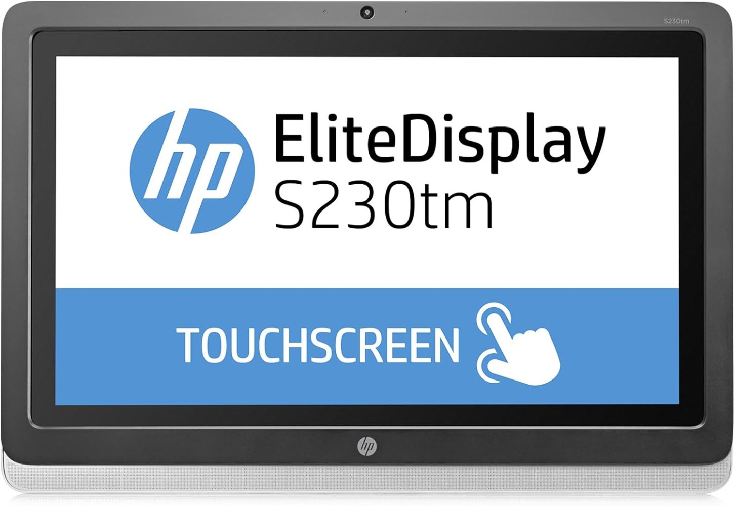 HP EliteDisplay S230tm Touch Monitor 23" - Black/Silver - 23 Inch