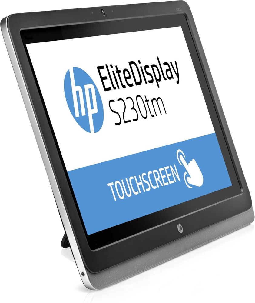 HP EliteDisplay S230tm Touch Monitor 23" - Black/Silver - 23 Inch