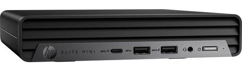 HP Elite Mini 600 G9 Desktop PC - Intel Core i5-12500T 2.0GHz - 512GB - Black - 16GB RAM