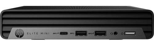 HP Elite Mini 600 G9 Desktop PC - Intel Core i5-12500T 2.0GHz - 512GB - Black - 16GB RAM