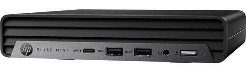 HP Elite Mini 600 G9 Desktop PC - Intel Core i5-12500T 2.0GHz - 512GB - Black - 16GB RAM