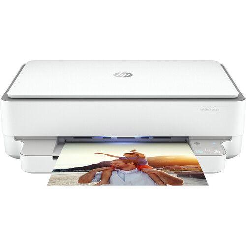 HP  ENVY 6055e All-in-One Printer - White - Premium