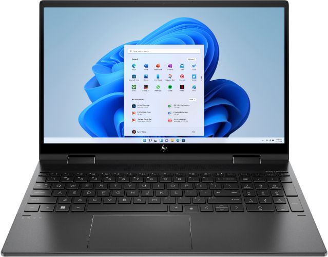 HP ENVY x360 13-ay0007ca Convertible Laptop 13.3" - Nightfall Black - AMD Ryzen 5 4500U 2.3GHz - 8GB RAM - 512GB