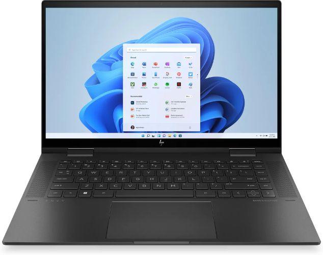HP Envy x360 15-ey0013dx Laptop 15.6" AMD Ryzen 5 5625U 2.3GHz in Nightfall Black in Acceptable condition