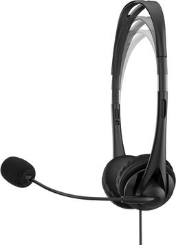 HP G2 Stereo Wired USB-A Headset - Black
