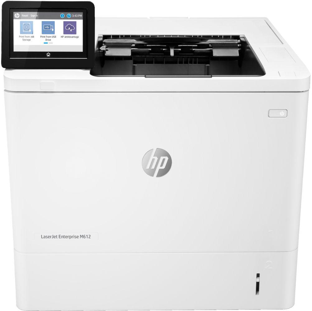 HP  LaserJet Enterprise M612dn Laser Printer - White - Excellent