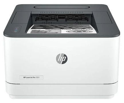 HP LaserJet Pro 3001dw Wireless Printer - White/Black