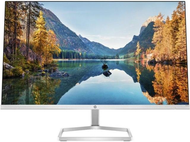 HP M24fw Monitor 24" in White in Excellent condition