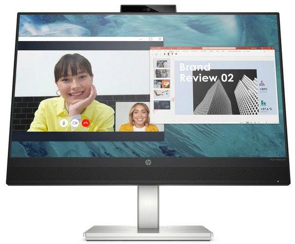HP M24 USB-C Webcam Monitor 23.8" in Black