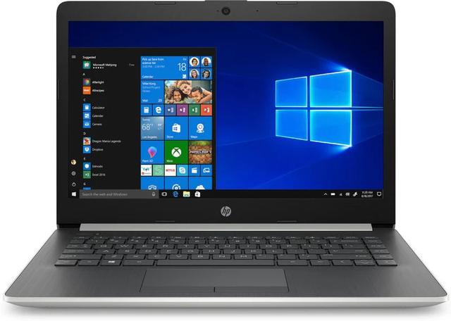 HP Notebook 14-cm0065st Laptop 14" AMD A9-9425 Dual-Core 3.1GHz in Natural Silver in Good condition