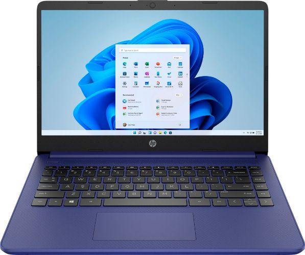 HP 14-dq0005dx Laptop 14" Intel Celeron N4020 1.1GHz in Indigo Blue