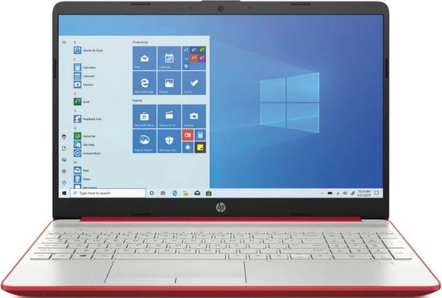 HP 15-dw0081wm Notebook PC 15.6" Intel Pentium Silver N5000 1.1GHz in Scarlet Red in Excellent condition