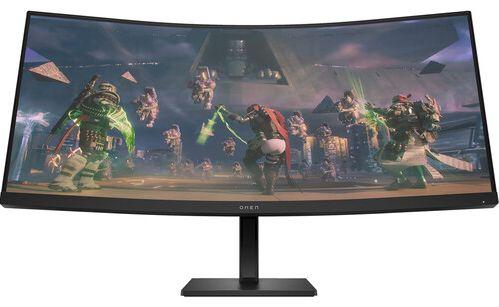 HP OMEN 34C QHD 165Hz Curved Gaming Monitor 34" - Black - 34 Inch