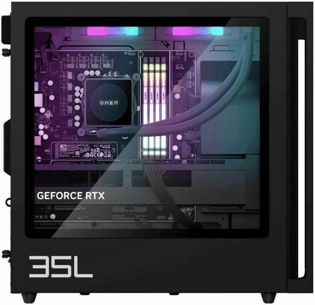 HP OMEN 35L GT16-0000a Gaming Tower Desktop - AMD Ryzen 7 8700G 4.2GHz - 1TB - Black - 16GB RAM