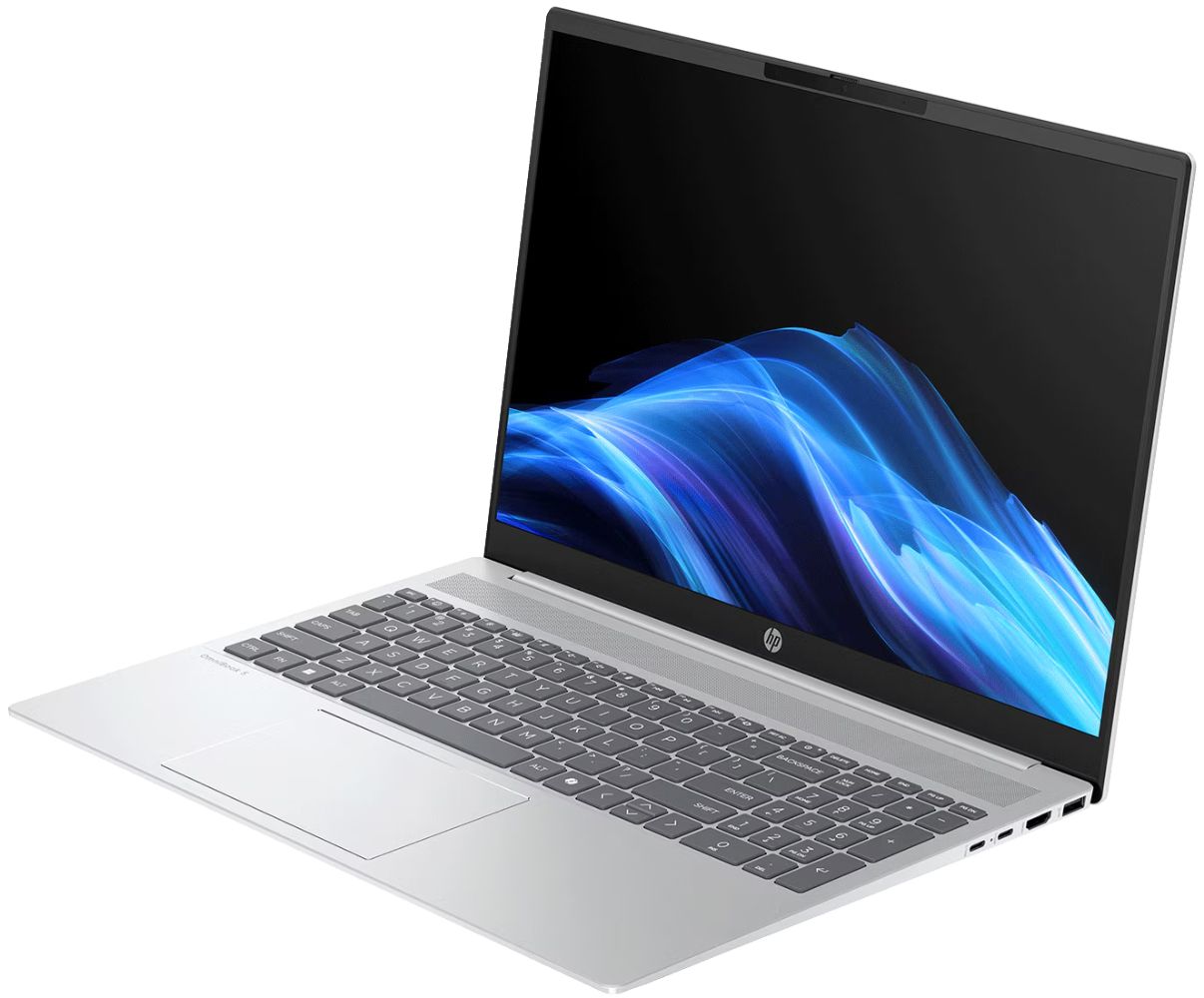 HP OmniBook 5 16-af1067st AI Laptop 16" - Glacier Silver - Intel Core Ultra 7 255U 2.0GHz - 16GB RAM - 1TB