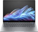 HP OmniBook X 14-fe0013dx AI PC Laptop 14" Snapdragon X Elite X1E-78-100 3.4GHz in Meteor Silver in Excellent condition