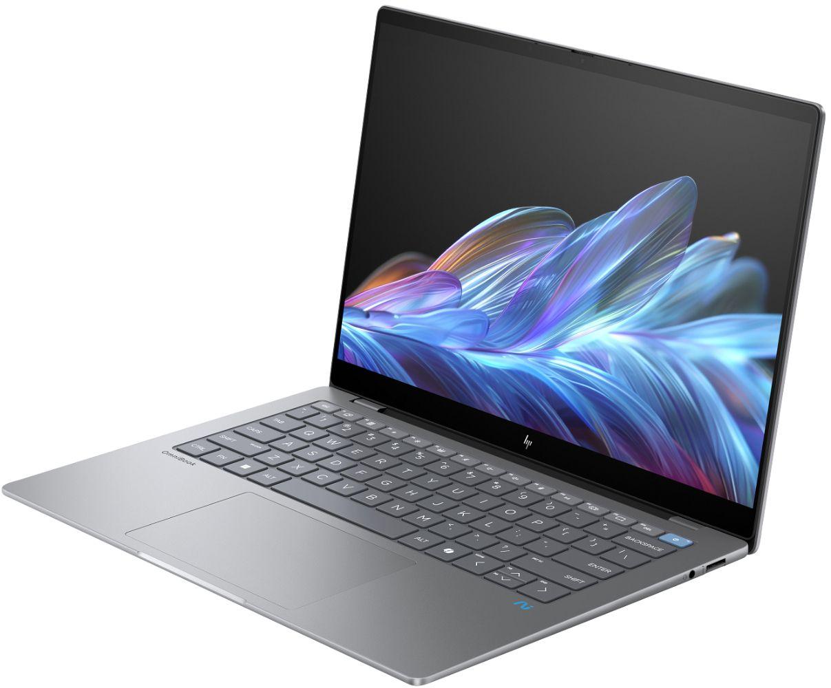 HP OmniBook X 14-fe0013dx AI PC Laptop 14" - Meteor Silver - Snapdragon X Elite X1E-78-100 3.4GHz - 16GB RAM - 1TB