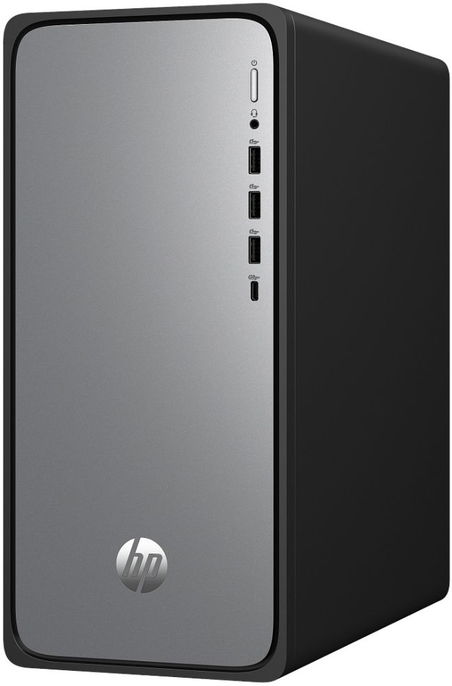 HP OmniDesk M02-0000t Desktop PC - Intel Core i3-14100 3.5GHz - 512GB - Meteor Silver/Jack Black - 16GB RAM