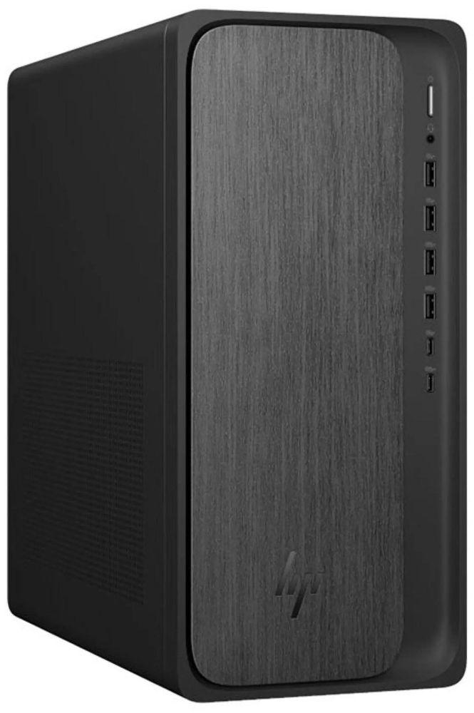 HP OmniDesk M02-0029 Desktop AI PC - AMD Ryzen 7 8700G 4.2GHz - 1TB - Gray Wood - 16GB RAM