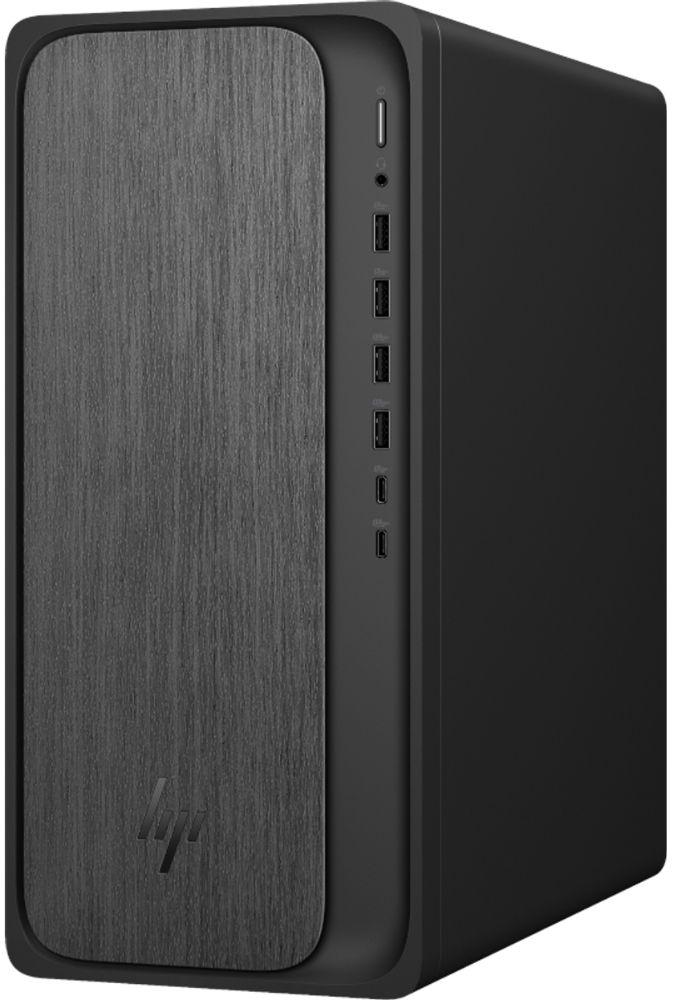 HP OmniDesk M02-0085m Desktop PC - AMD Ryzen 7 8700G 4.2GHz - 1TB - Gray Wood - 16GB RAM