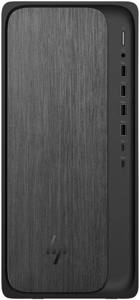 HP OmniDesk M02-0127c Tower Desktop - AMD Ryzen 7 8700G 4.2GHz - 1TB - Gray Wood - 32GB RAM