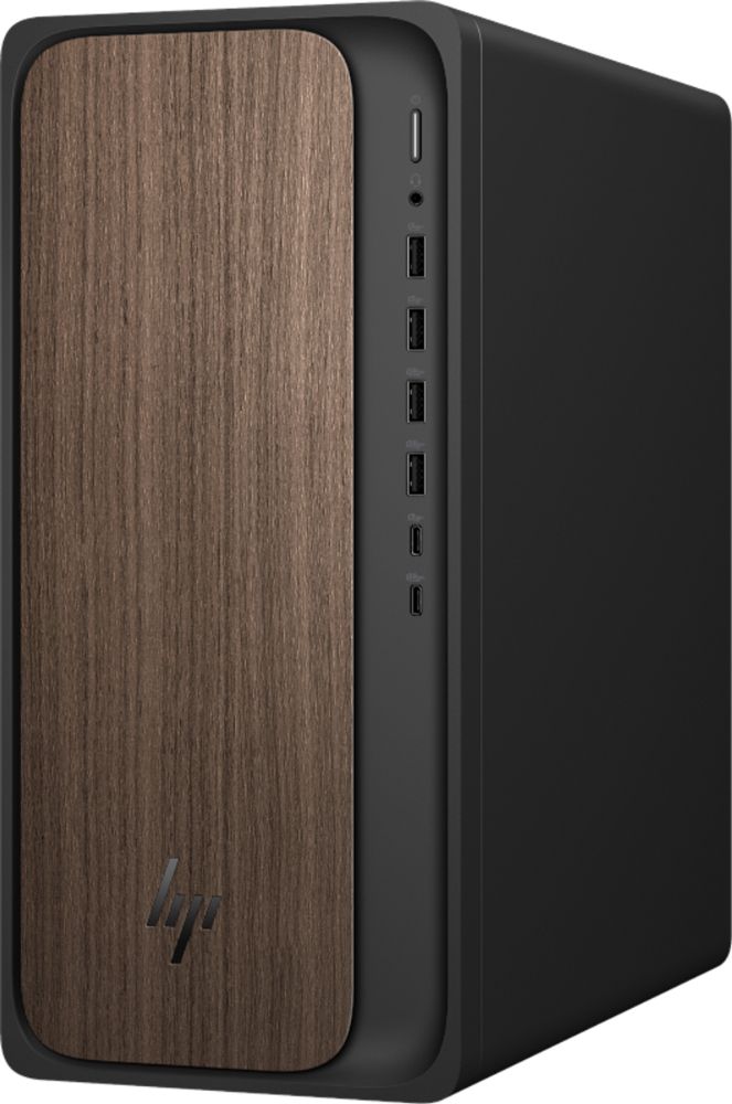 HP OmniDesk M03-0000t Desktop PC - Intel Core Ultra 5 225 2.7GHz - 1TB - Dark Wood/Jack Black - 32GB RAM