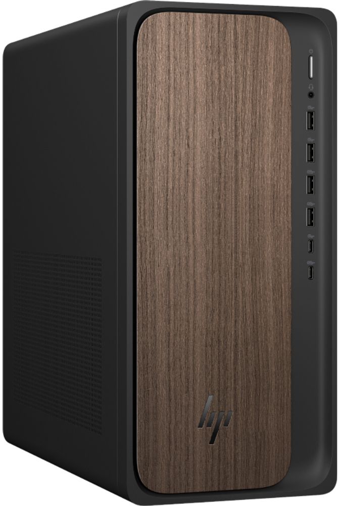 HP OmniDesk M03-0000t Desktop PC - Intel Core Ultra 5 225 2.7GHz - 1TB - Dark Wood/Jack Black - 32GB RAM