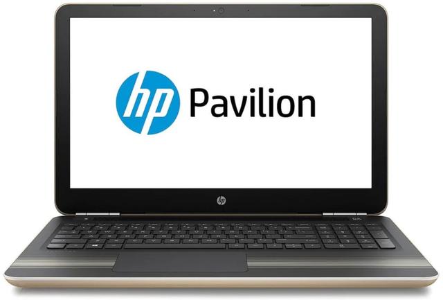 HP Pavilion 15-aw167cl Laptop 15.6" AMD A12-9700P 2.5GHz in Gold in Acceptable condition
