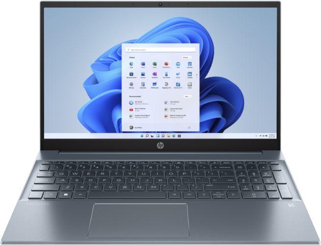 HP Pavilion 15-eh1052wm Laptop 15.6" - AMD Ryzen 5 5500U 2.1GHz - 512GB - Fog Blue - 8GB RAM - 15.6 Inch - Acceptable