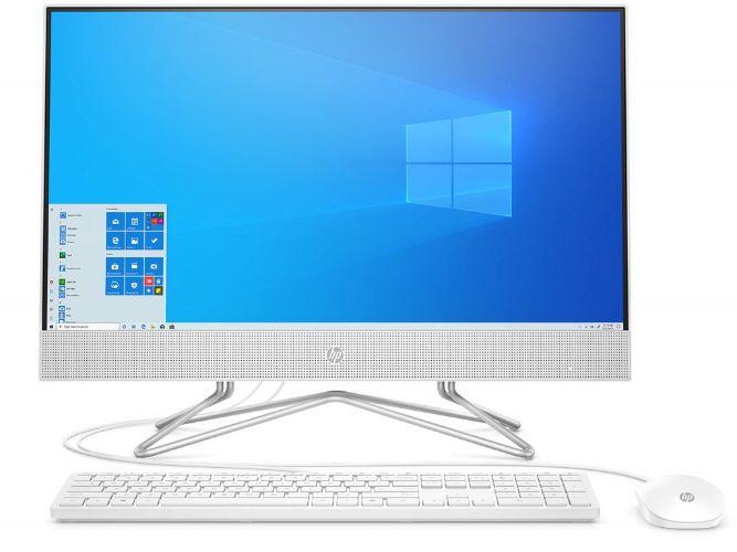 HP  Pavilion 24-cb1256 AIO 23.8" - AMD Ryzen™ 5 5625U 2.3GHz - 256GB - White - 8GB RAM - 23.8 Inch - Excellent