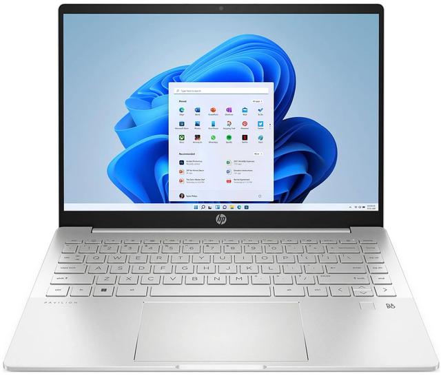HP Pavilion Plus 14-eh0010wm Laptop 14" Intel Core i5-1240P 1.7GHz in Silver in Acceptable condition