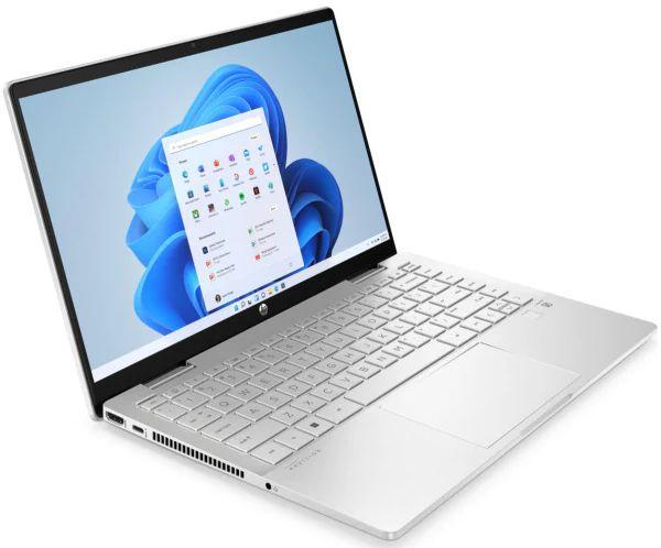 HP Pavilion x360 14-ek1101ds Laptop 14" - Silver - Intel Core i3-1315U 3.3GHz - 8GB RAM - 256GB
