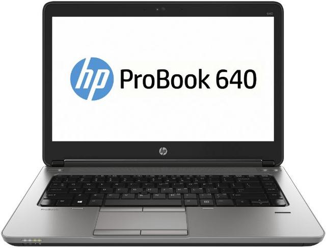 HP ProBook 640 G1 Notebook PC 14" Intel Core i5-4200M 2.5GHz in Black in Acceptable condition