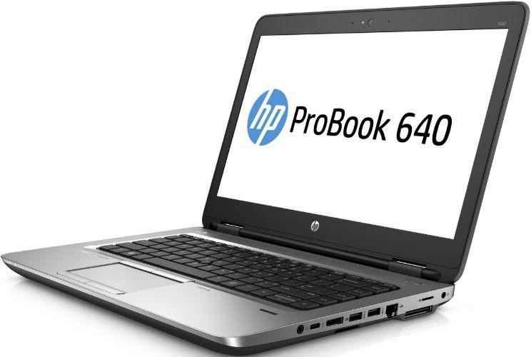 HP ProBook 640 G2 Notebook PC 14" - Black - Intel Core i5-6200U 2.3GHz - 16GB RAM - 256GB