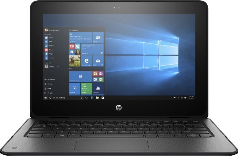 HP ProBook x360 11 G1 EE Laptop 11.6" - Black - Intel Celeron N3350 1.1GHz - 4GB RAM - 128GB