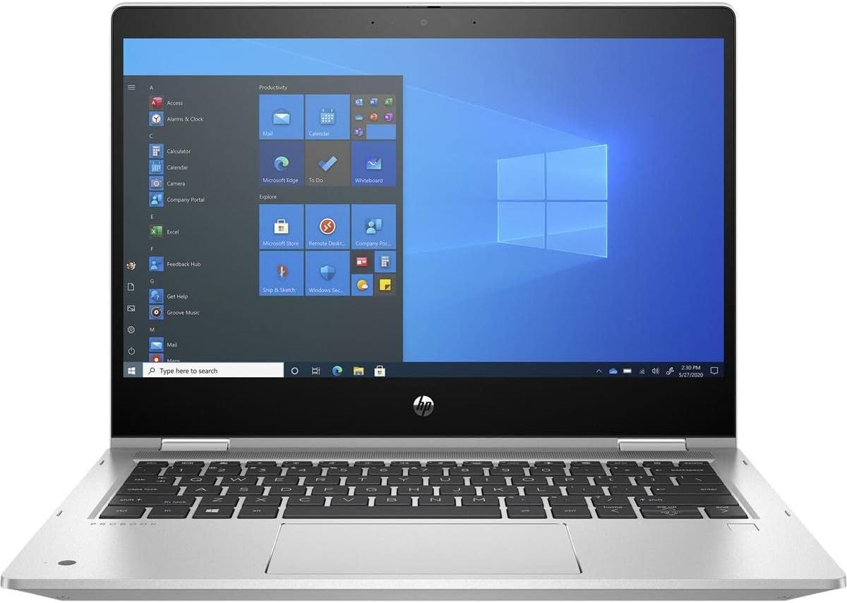 HP ProBook x360 435 G8 Laptop 13.3" - Silver - AMD Ryzen 7 PRO 5850U 1.9GHz - 16GB RAM - 512GB