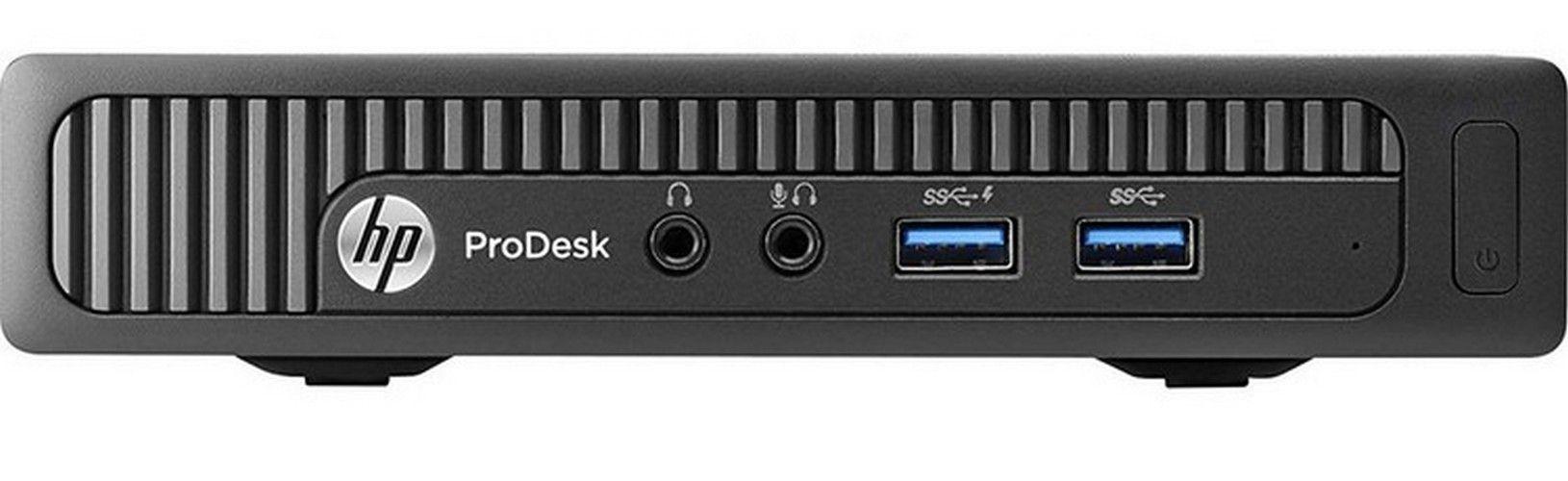 HP ProDesk 400 G2 Desktop Mini PC - Intel Core i3-6100T 3.2GHz - 256GB - Black - 8GB RAM