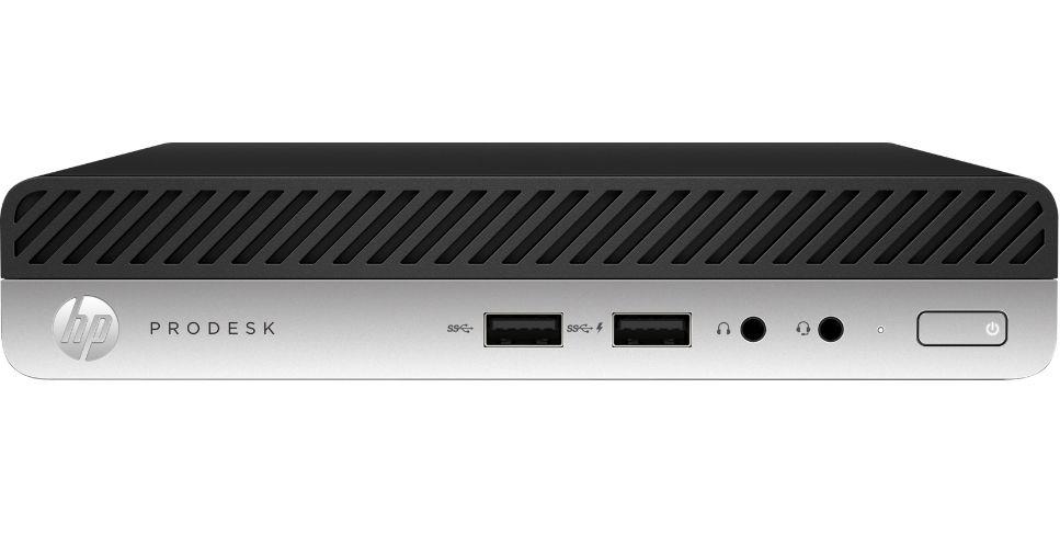 HP  ProDesk 400 G5 Mini Desktop PC - Intel Core i5-9500T 2.2GHz - 500GB - Black - 4GB RAM - Excellent